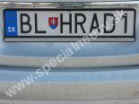 BLHRAD1 značka č. 4300-BL-HRAD1