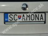 SCAMONA značka č. 5600-SC-AMONA